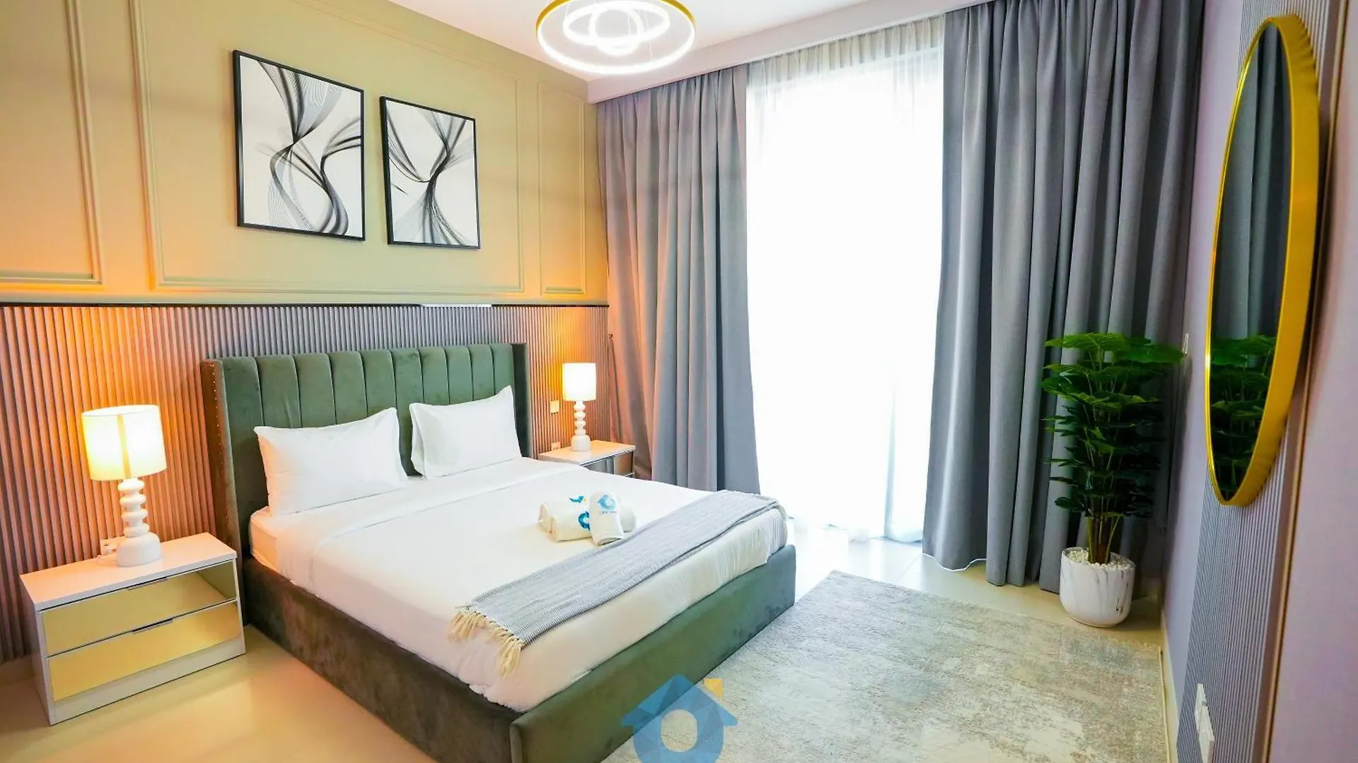 Apartment Like Home - 4204 Luxurious 2-Bedroom Residence With Spectacular City And Creek Views Dubai